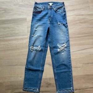 H&M crop jeans